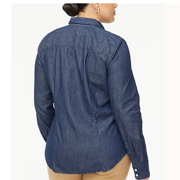 J Crew Chambray shirt - Picture 2 of 2